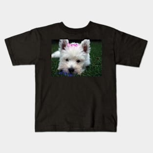 Westie puppy Kids T-Shirt